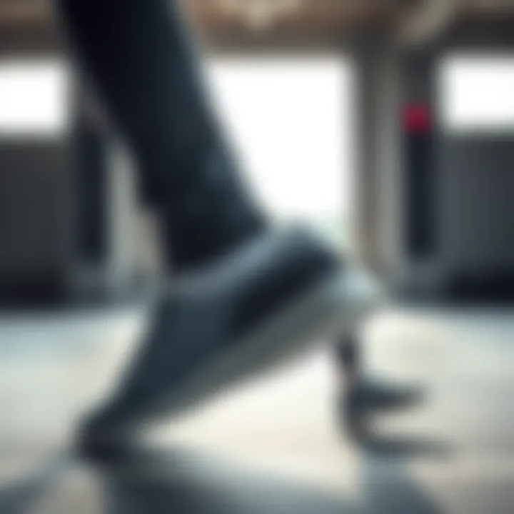 Lifestyle shot depicting how to style Adidas Advantage Base Court with casual wear