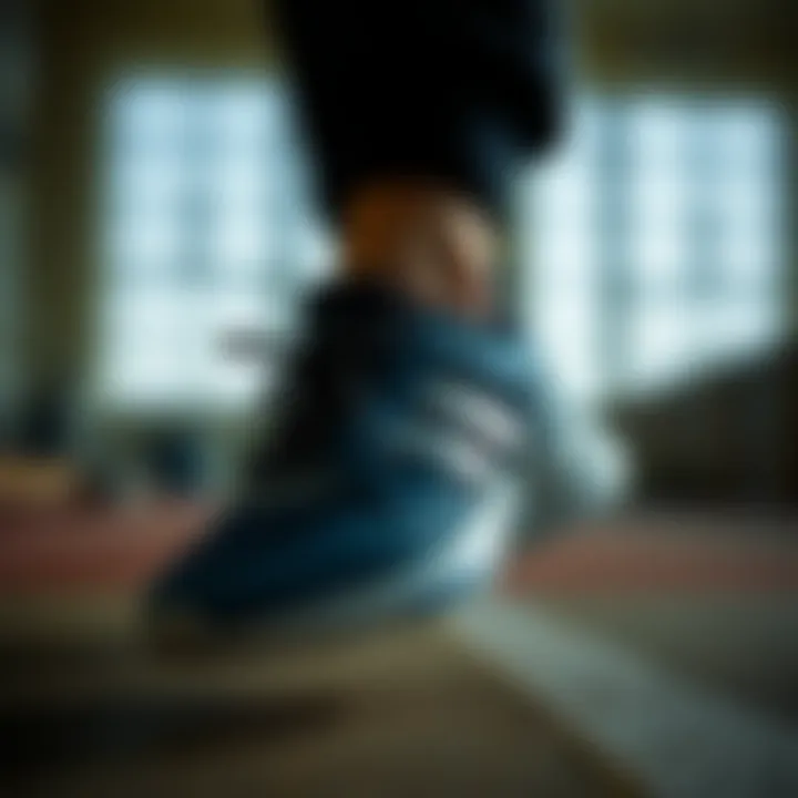 Athletic shoes by Adidas blending style and performance