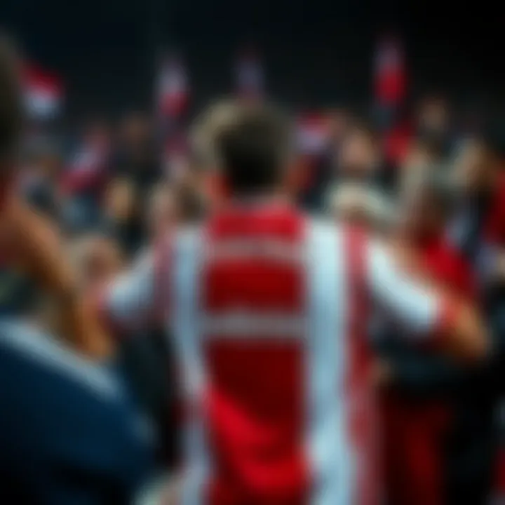 A Symbol of Connection: Fans and the Beşiktaş Jersey Fans showcasing their support with the jersey
