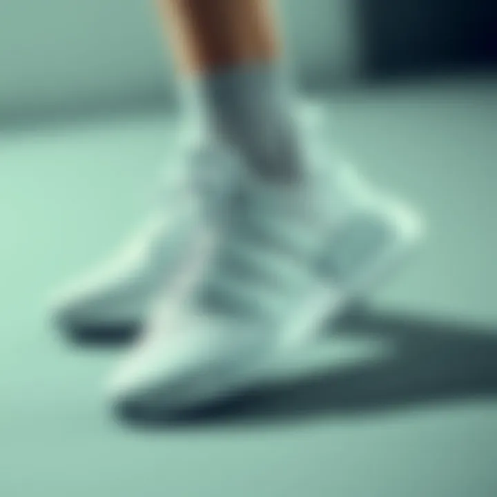 Sleek Adidas footwear design showcasing elegance and performance