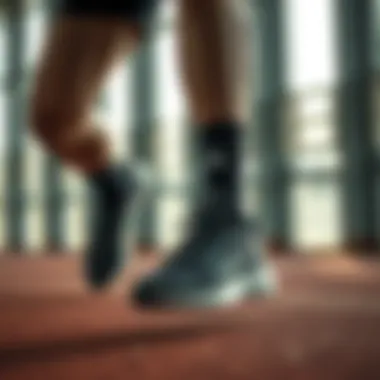 Athletic Performance with Adidas Bounce Athlete demonstrating agility in Adidas Bounce shoes