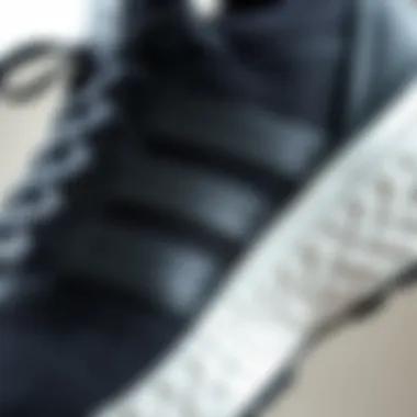 Innovative Cushioning Technology of Adidas Bounce Close-up of Adidas Bounce cushioning technology