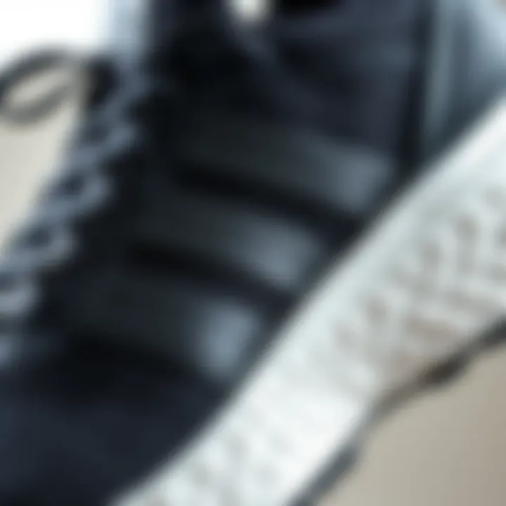 Innovative Cushioning Technology of Adidas Bounce Close-up of Adidas Bounce cushioning technology