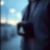 Stylish Adidas neck bag showcasing its sleek design