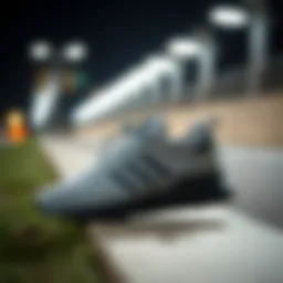 Elegant design of the Adidas Nite Jogger Gri showcasing its unique features