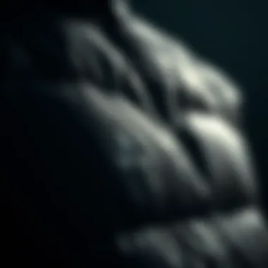 Fabric Quality of Adidas Puffer Vest Close-up of high-quality fabric used in Adidas puffer vest