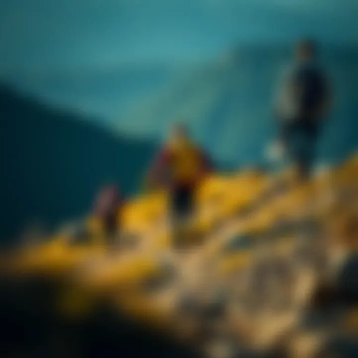 Adidas Terrex Soulstride in action during a hiking expedition.