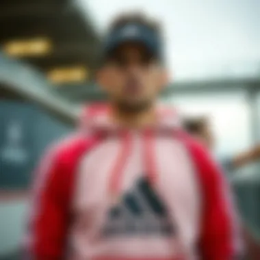 An athlete wearing Adidas TMac, symbolizing the blend of sport and lifestyle.