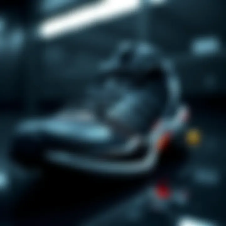 A close-up of Adidas TMac showcasing its sleek design and unique features.