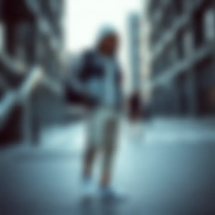 A stylish streetwear outfit featuring Adidas TMac, blending sport and fashion.