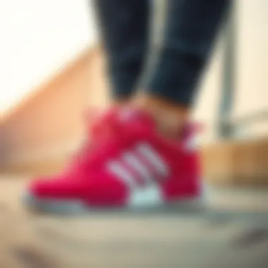 Stylish Adidas shoes designed for active women