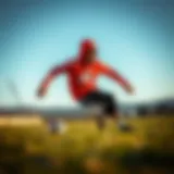 Dynamic athlete showcasing adidas x speed apparel