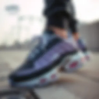 Fashionable streetwear featuring Air Max Plus