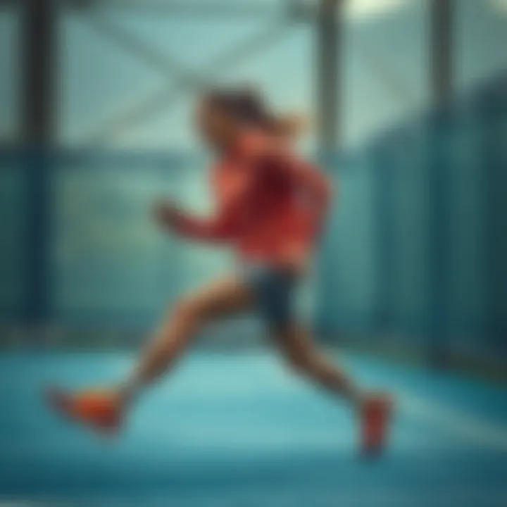 Comfort and Support in Action Demonstrating comfort and support of Air Zoom Beyaz in action