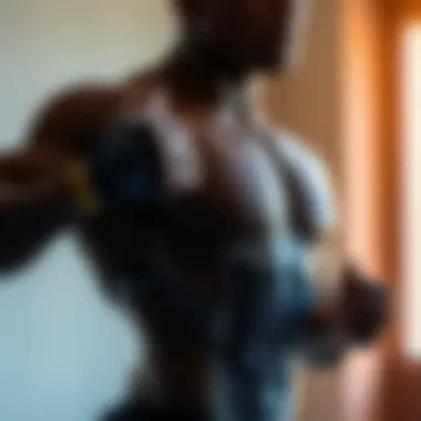 Cardio's Impact on Muscle Growth Visualization of muscle development influenced by cardiovascular workouts.