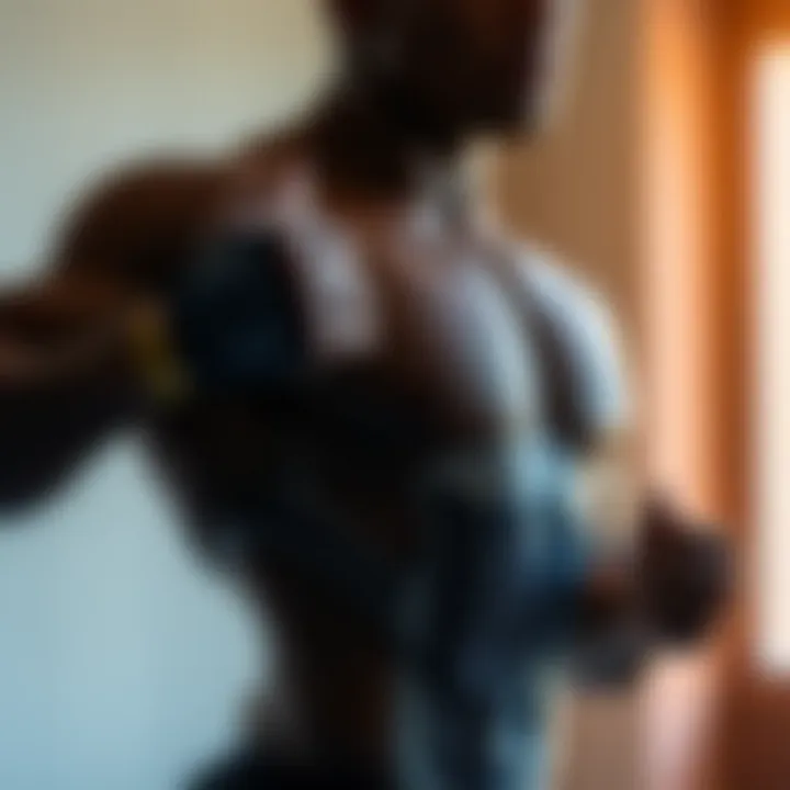 Cardio's Impact on Muscle Growth Visualization of muscle development influenced by cardiovascular workouts.