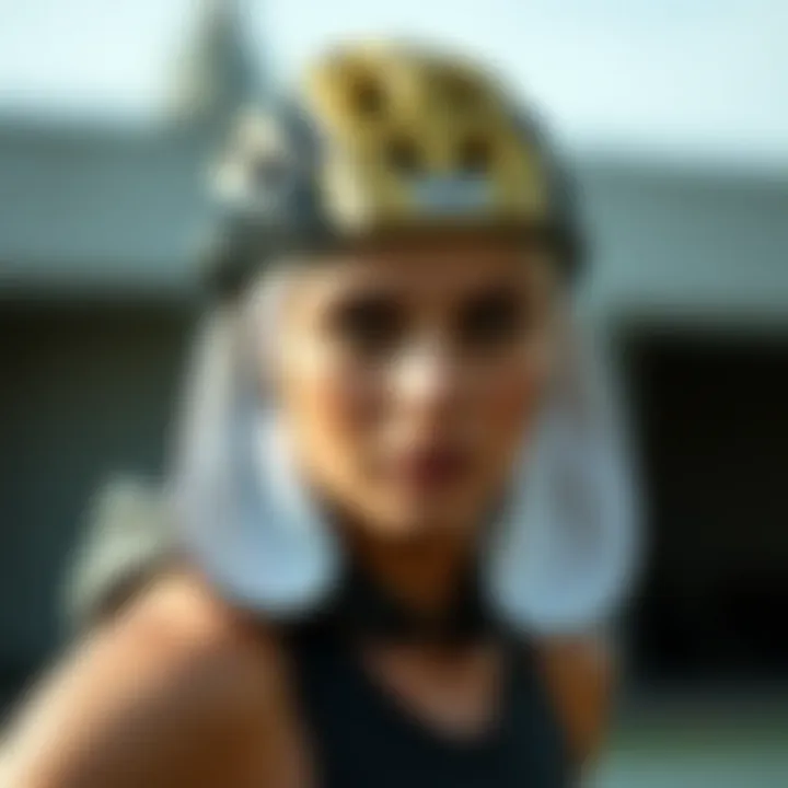 Diverse styles of athletic headgear