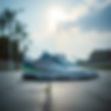 Diverse range of athletic shoes