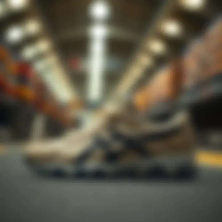 Historical evolution of sports footwear