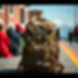 Historical evolution of backpacks over the years