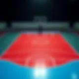 Understanding the Court Structure Basketball court layout showcasing key areas