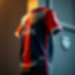 Youth football jersey design for children