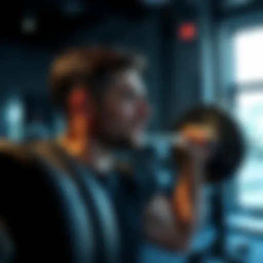 Mastering Breathing Techniques in Weightlifting Demonstration of proper breathing technique during weightlifting