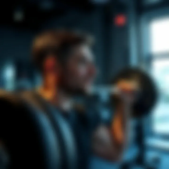 Mastering Breathing Techniques in Weightlifting Demonstration of proper breathing technique during weightlifting