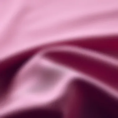 Exploring the Quality of Polyester Fabric Close-up of polyester fabric showcasing texture and quality