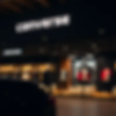 Interior view of the Converse Istinye Park store