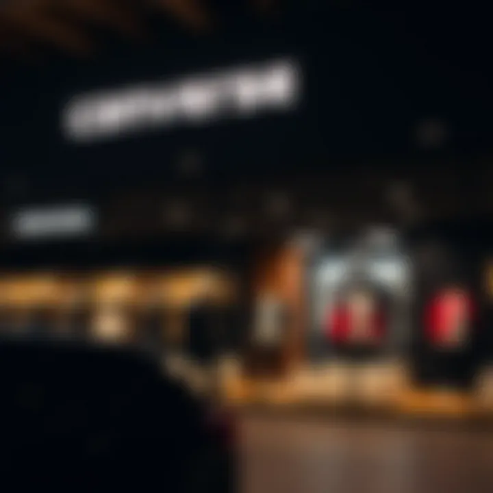 Interior view of the Converse Istinye Park store