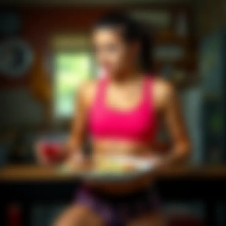 A diary filled with diet reflections and goals