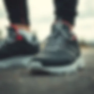 Design Excellence in Every Detail Close-up of Dockers sports shoes showcasing unique design details