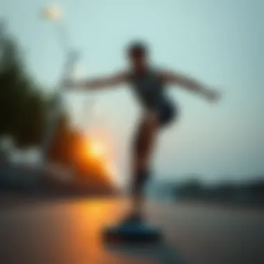 Dynamic Balance on a Balance Board A dynamic balance exercise being performed on a balance board