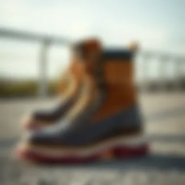 Premium quality boots showcasing elegant design