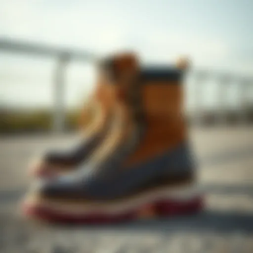 Premium quality boots showcasing elegant design