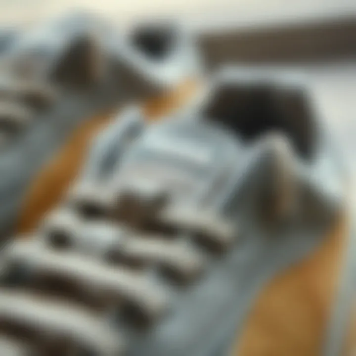 Quality Materials in Puma Footwear Close-up of Puma shoe materials highlighting quality and comfort.