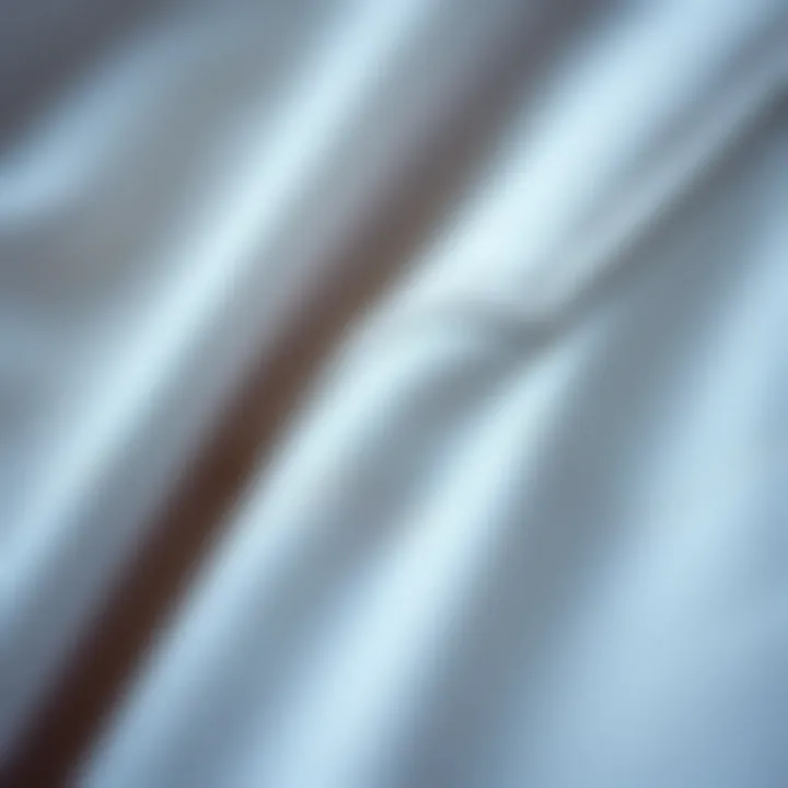 Fabric Quality and Craftsmanship Close-up view of fabric texture and stitching details