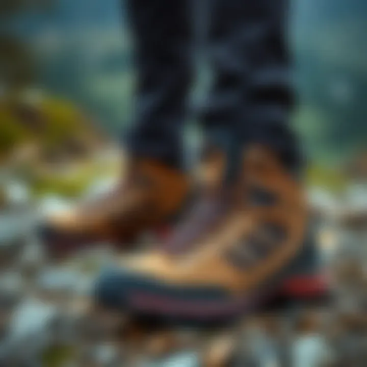 Comparison of different trekking boot styles