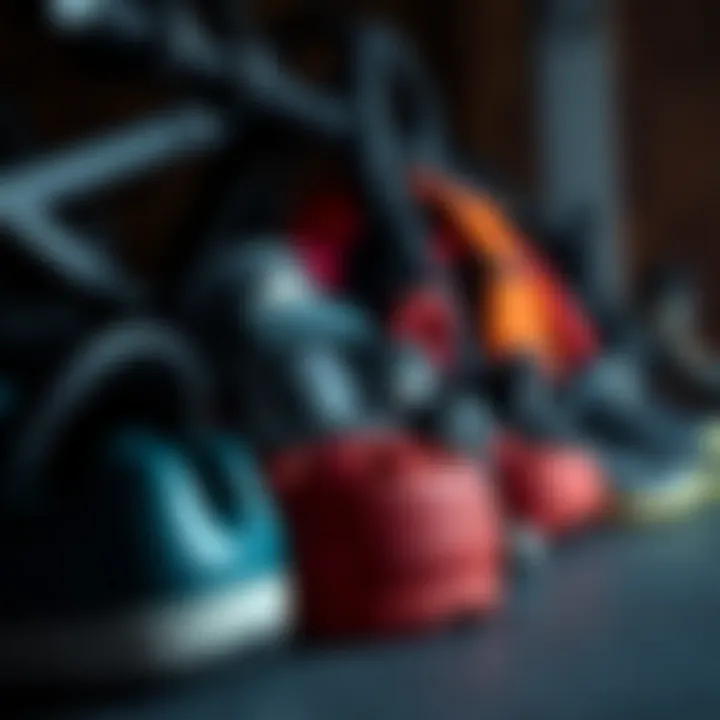 An array of fitness gear reflecting dedication and commitment.