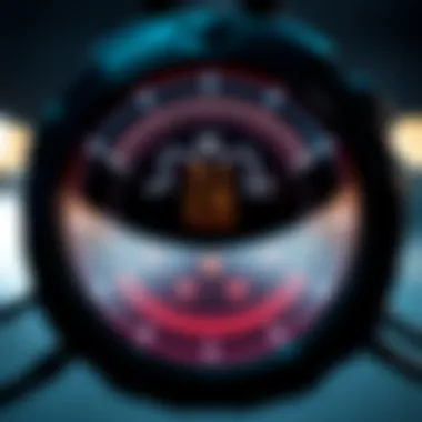 Leveraging Technology for Optimal Health Close-up of fitness technology tracking health metrics