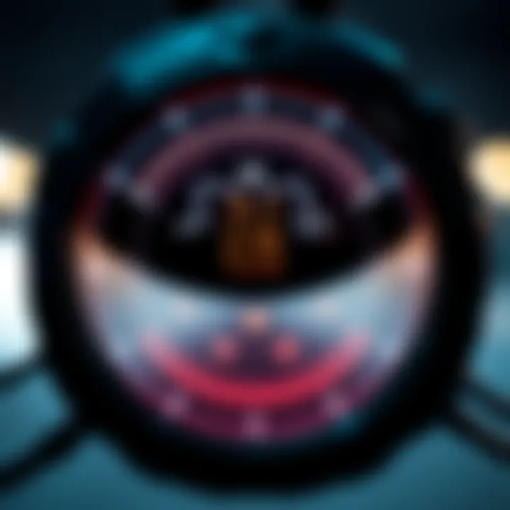 Leveraging Technology for Optimal Health Close-up of fitness technology tracking health metrics