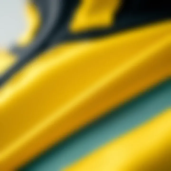 Exploring Fabric Textures in Sports Apparel A close-up of fabric textures used in sports uniforms