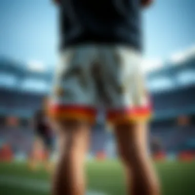 Stylish football shorts for modern players