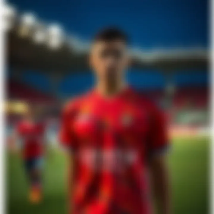 Galatasaray jersey design showcasing vibrant colors and iconic patterns