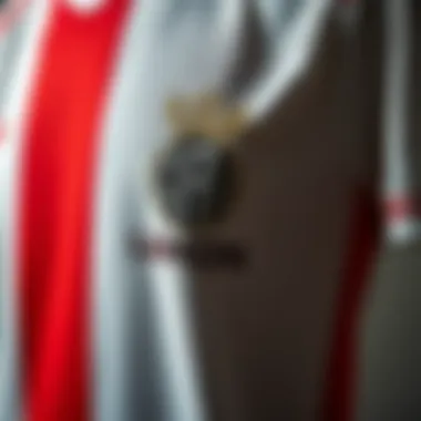 Detailed design elements of recent away jerseys