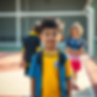 Diverse Designs in Children's Sports Apparel A vibrant collection of children's sports uniforms showcasing various designs and colors