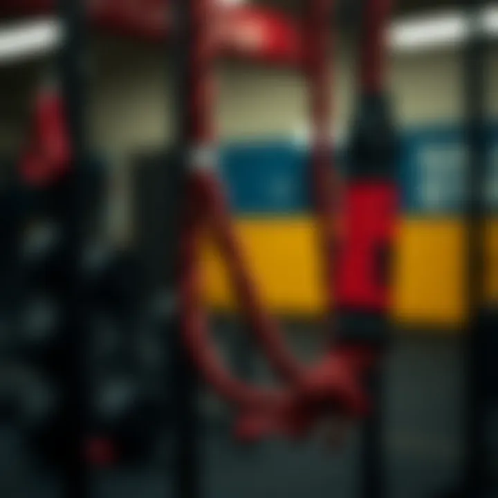 Trendy rope gym accessories enhancing workout experiences