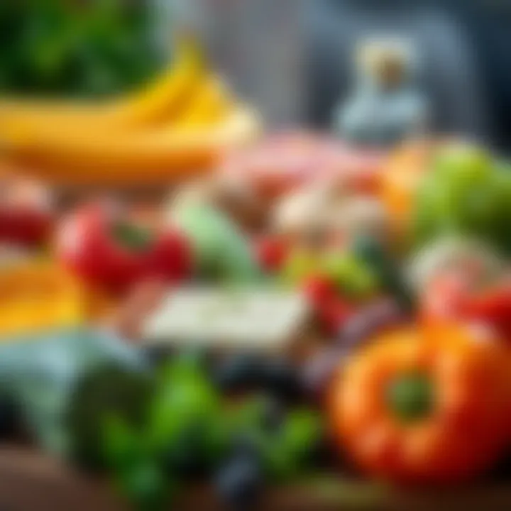The Importance of Nutrient-Dense Foods A vibrant assortment of healthy foods emphasizing nutrition.