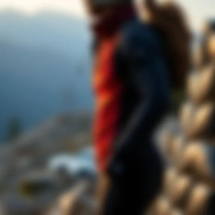 Stylish heated base layer for outdoor sports